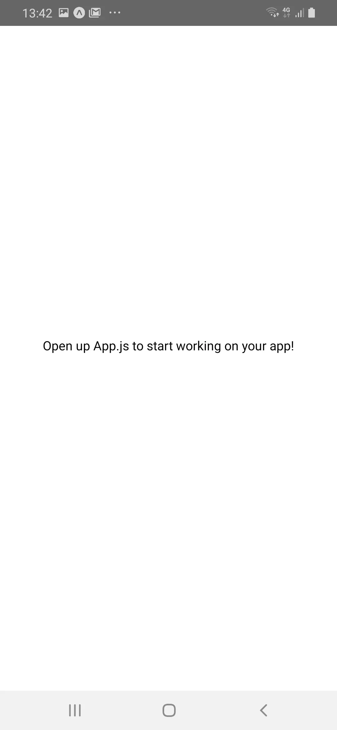 Starting your app on your mobile device
