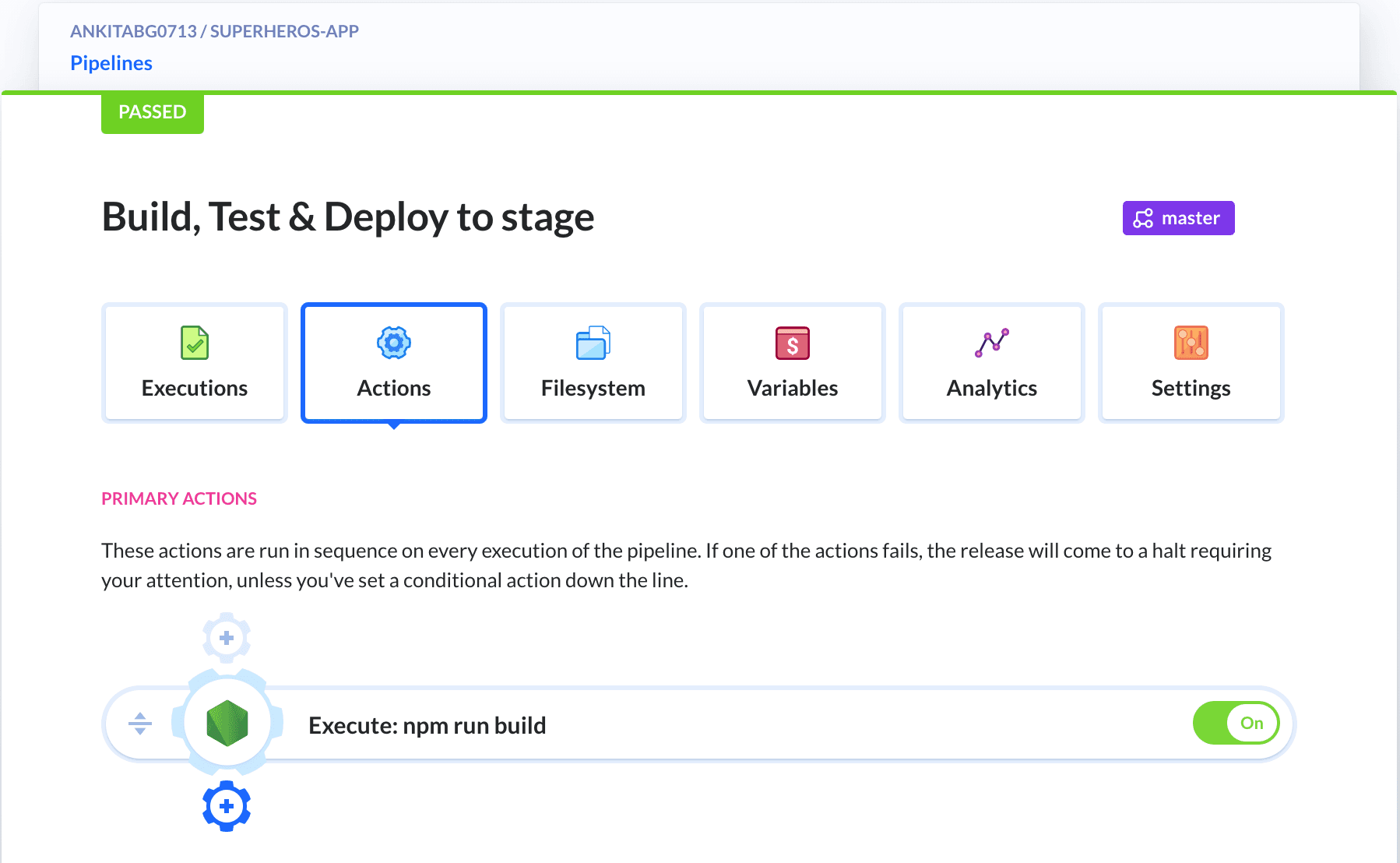 Adding Netlify action