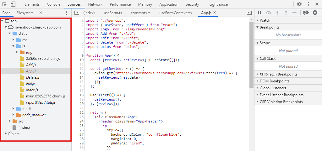 Debug JavaScript in Chrome with DevTools | Tutorials