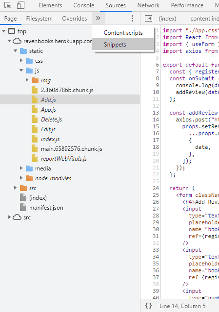 Debug JavaScript in Chrome with DevTools | Tutorials