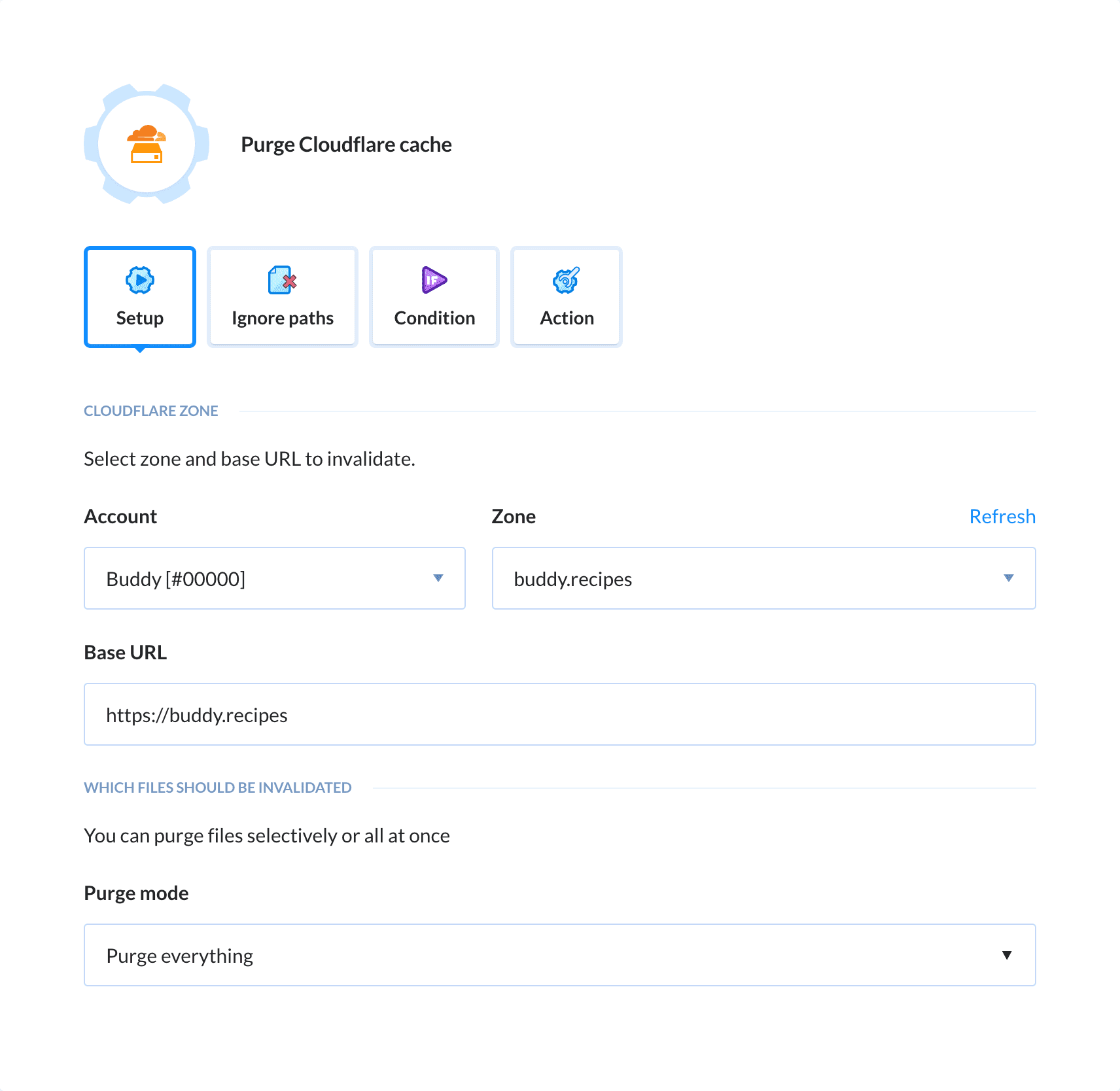 Preview Cloudflare action