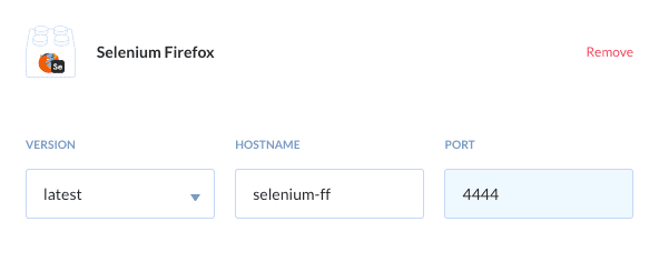 Preview Selenium Firefox action