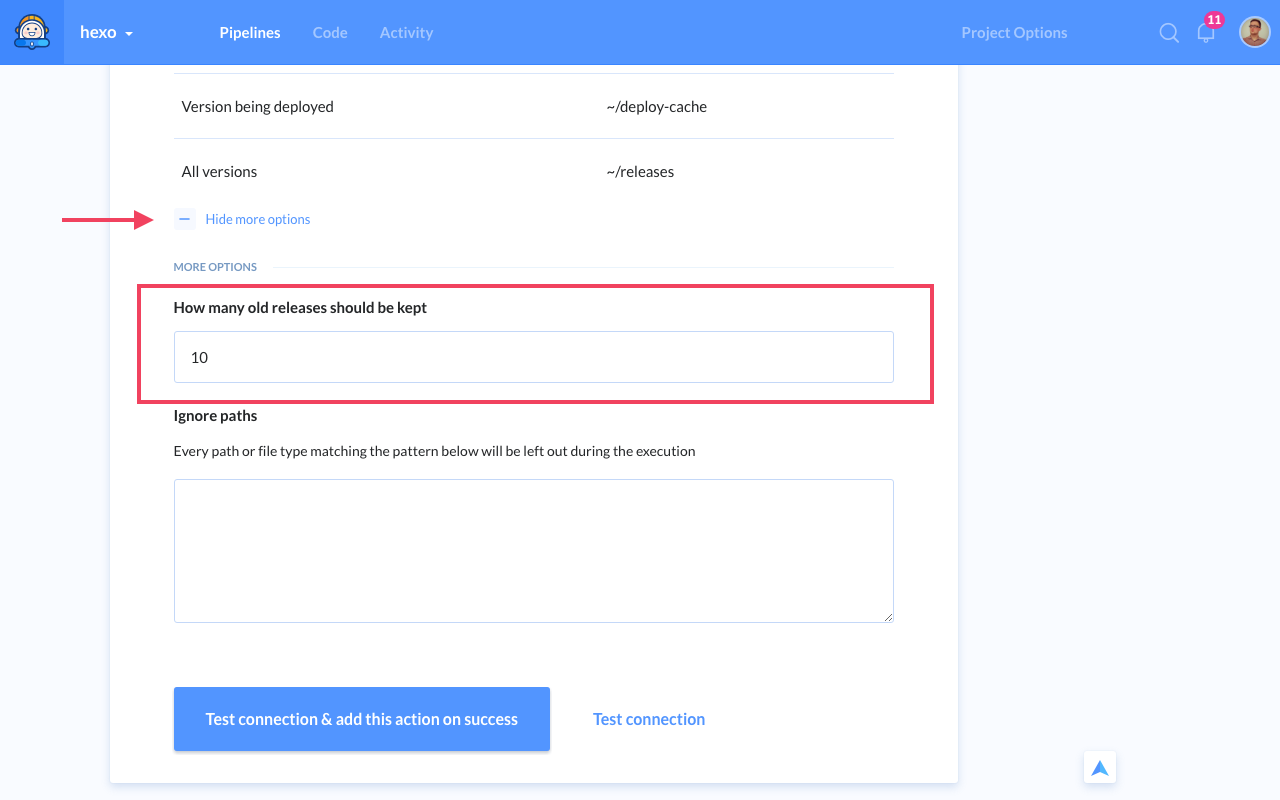 Atomic deployment template