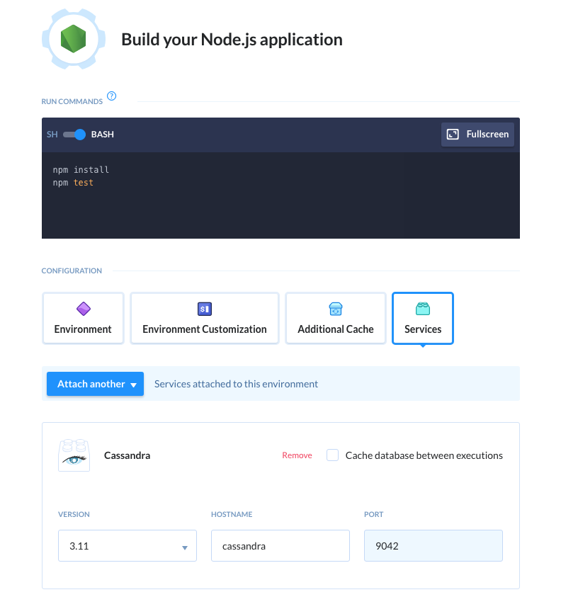 Cassandra app integration