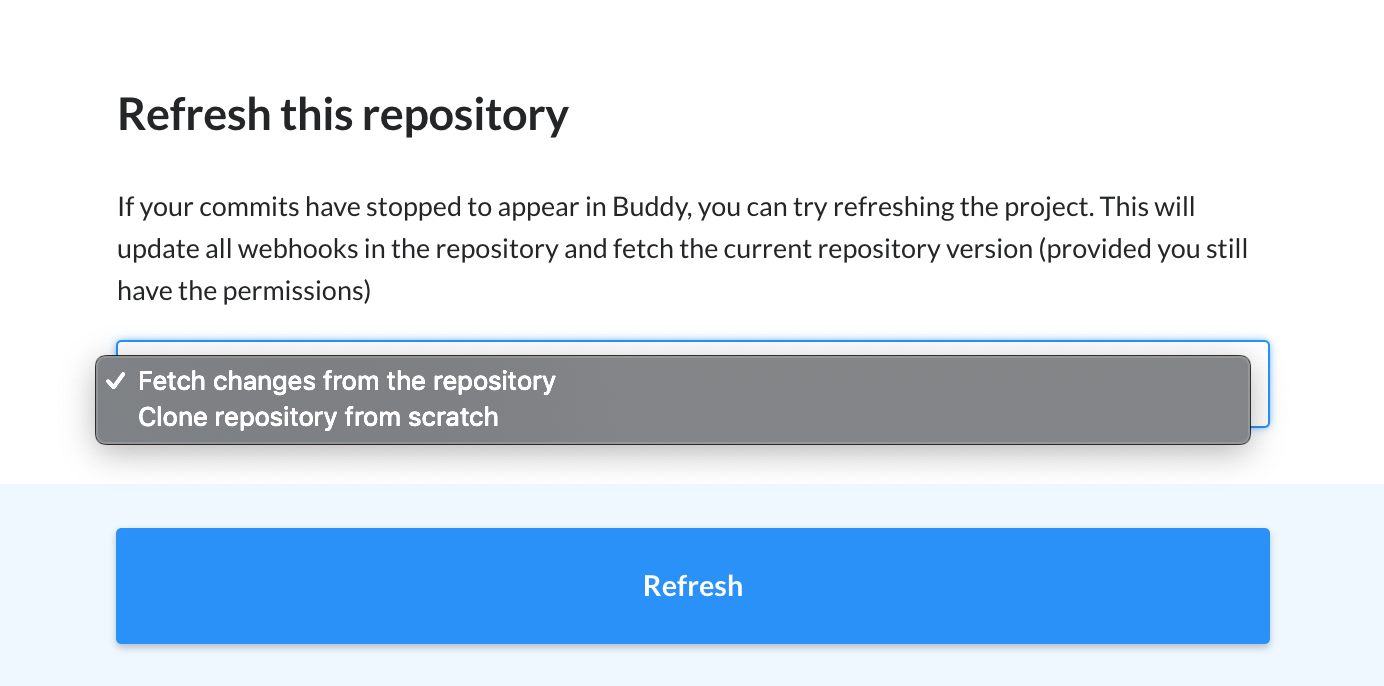 Refreshing repository