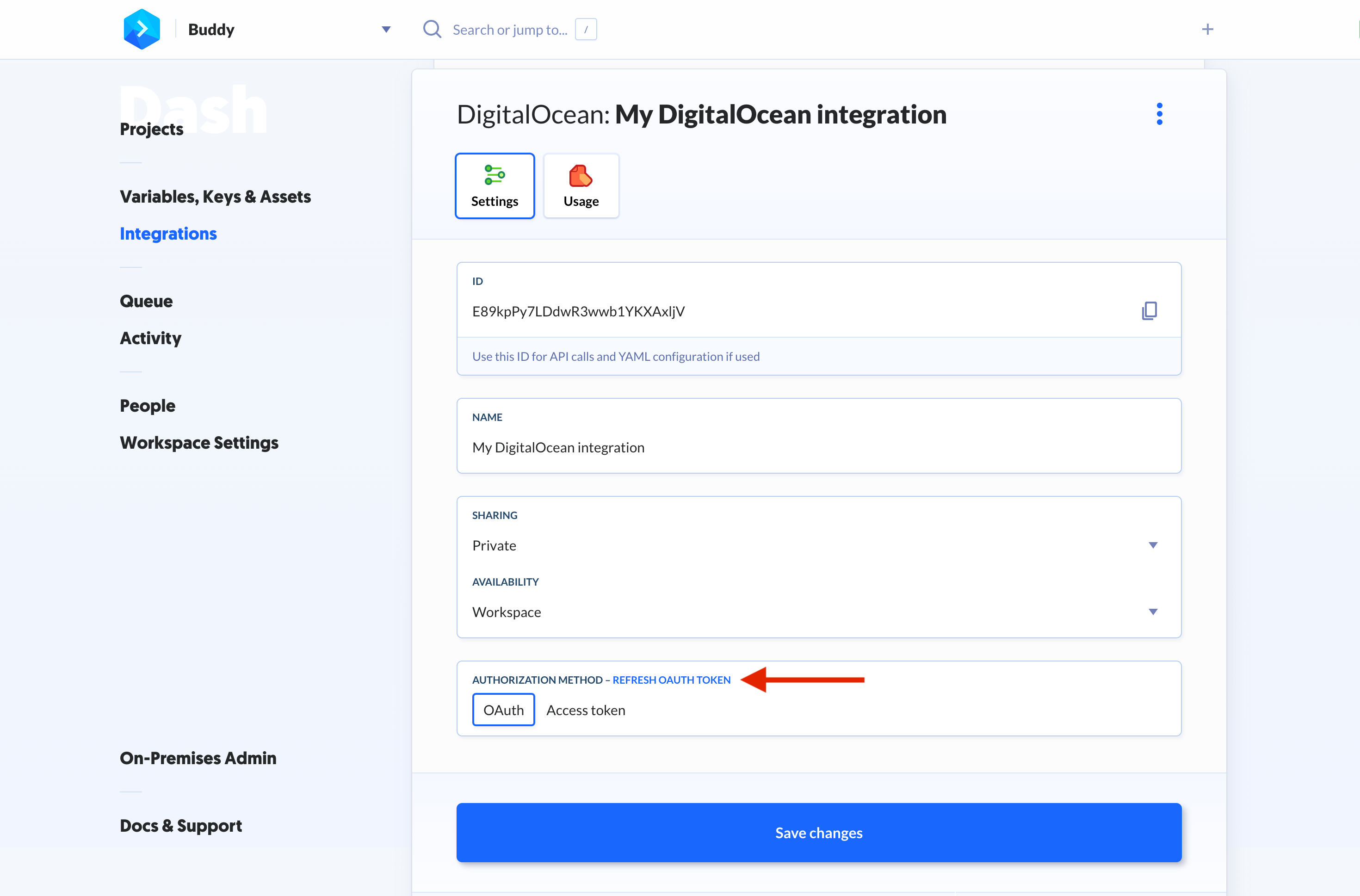 On-premises token refresh