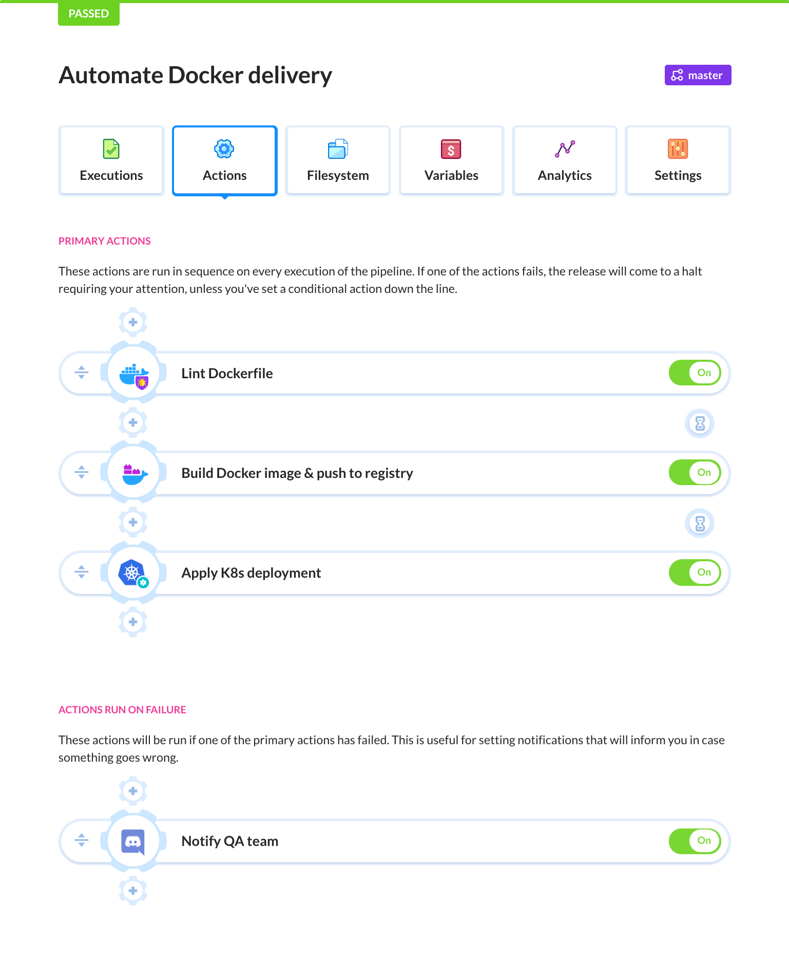 Example pipeline