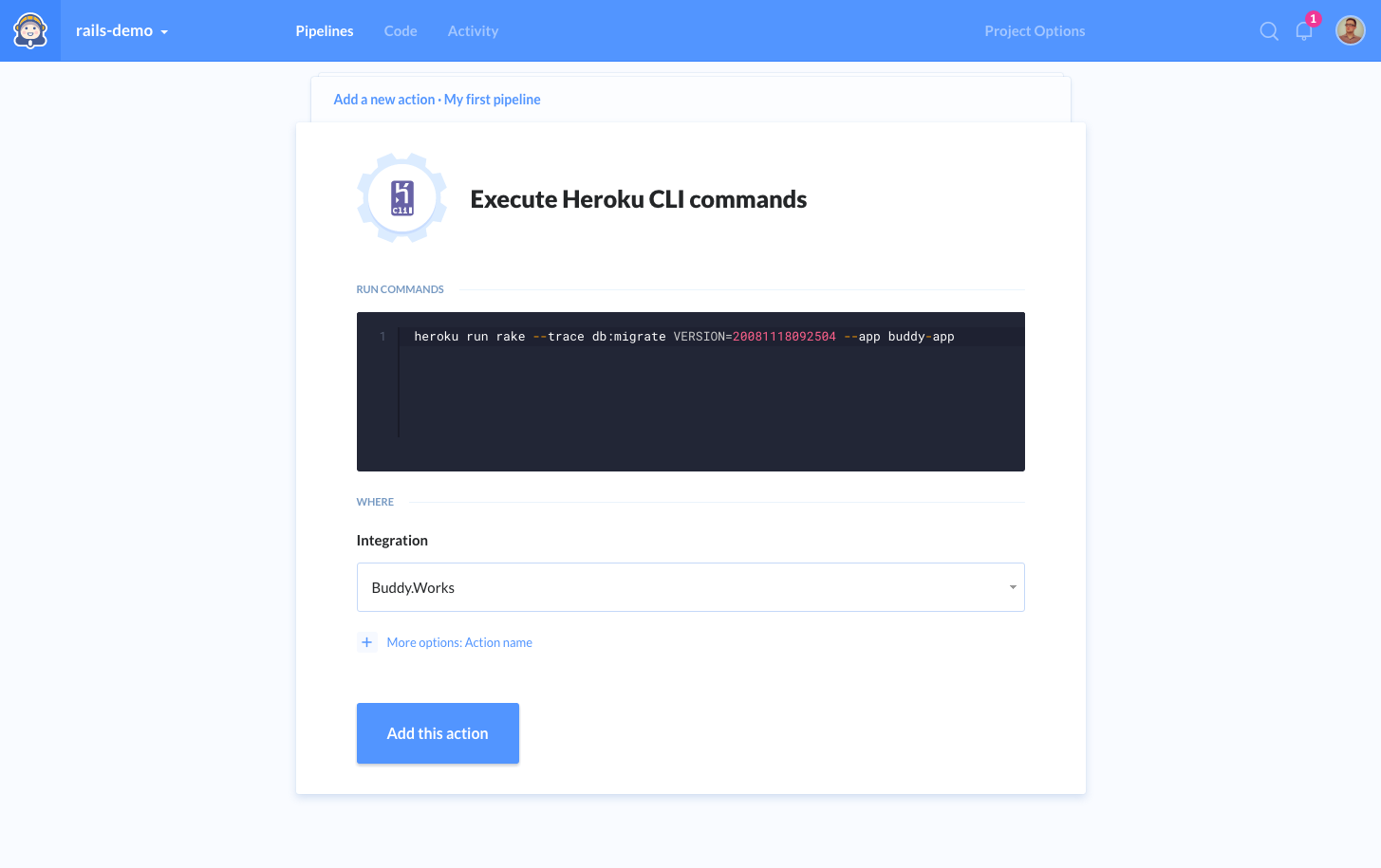 Heroku CLi details