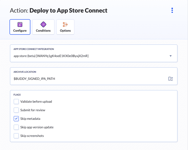 Deploy to App Store Connect