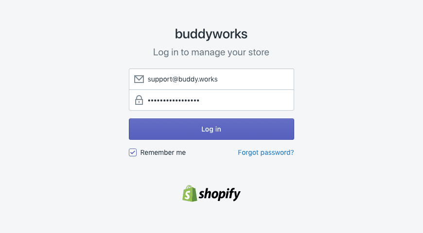 Shopify integration