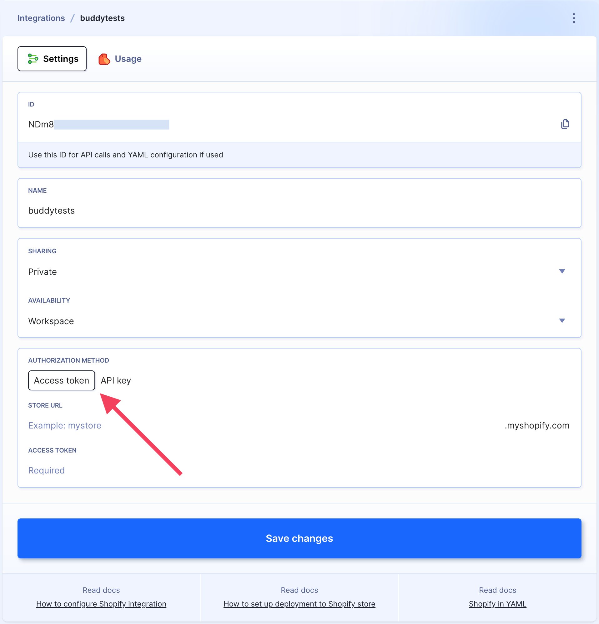 Integration method selection