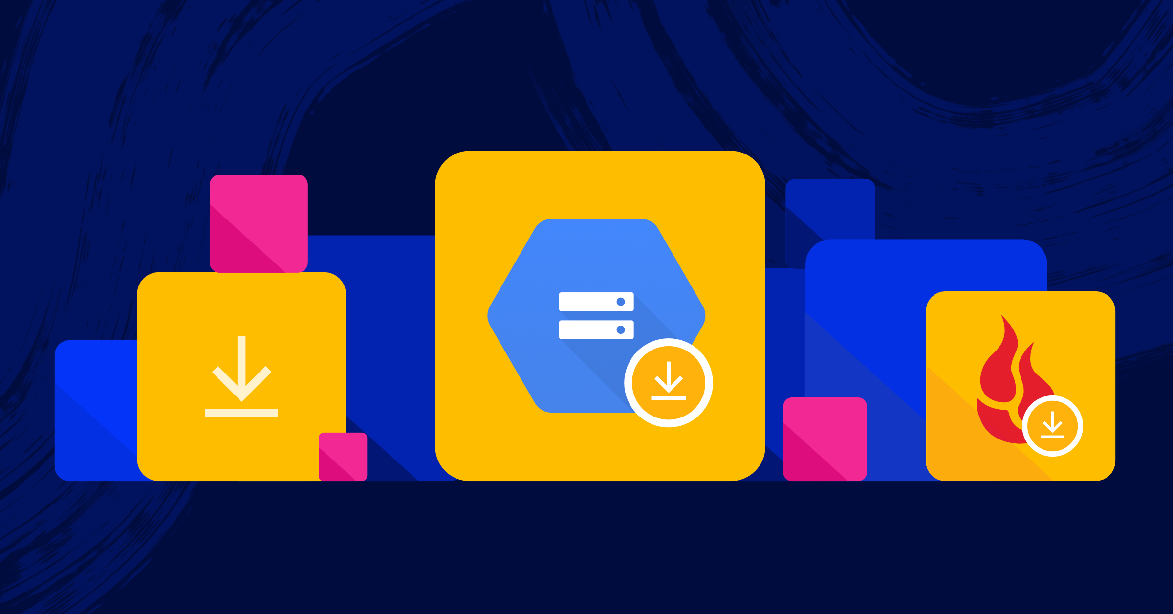 New actions: Download from Backblaze B2 & GCS