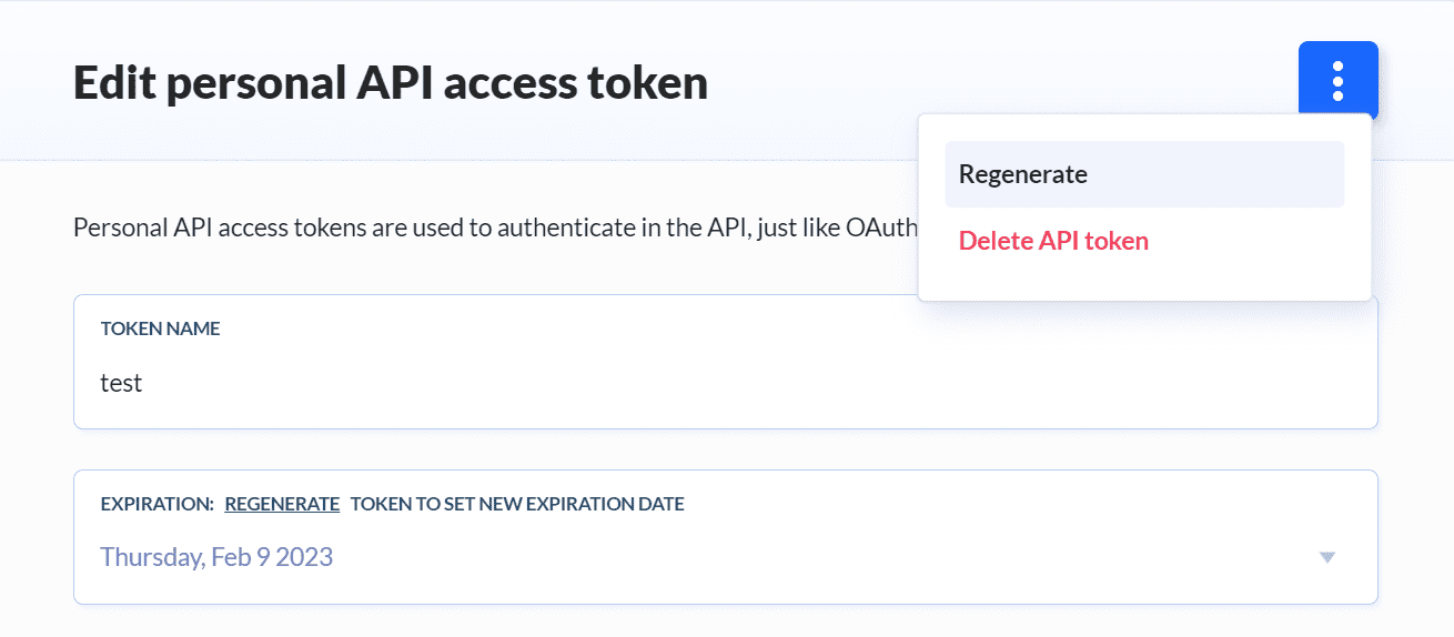 Revoking Buddy access token