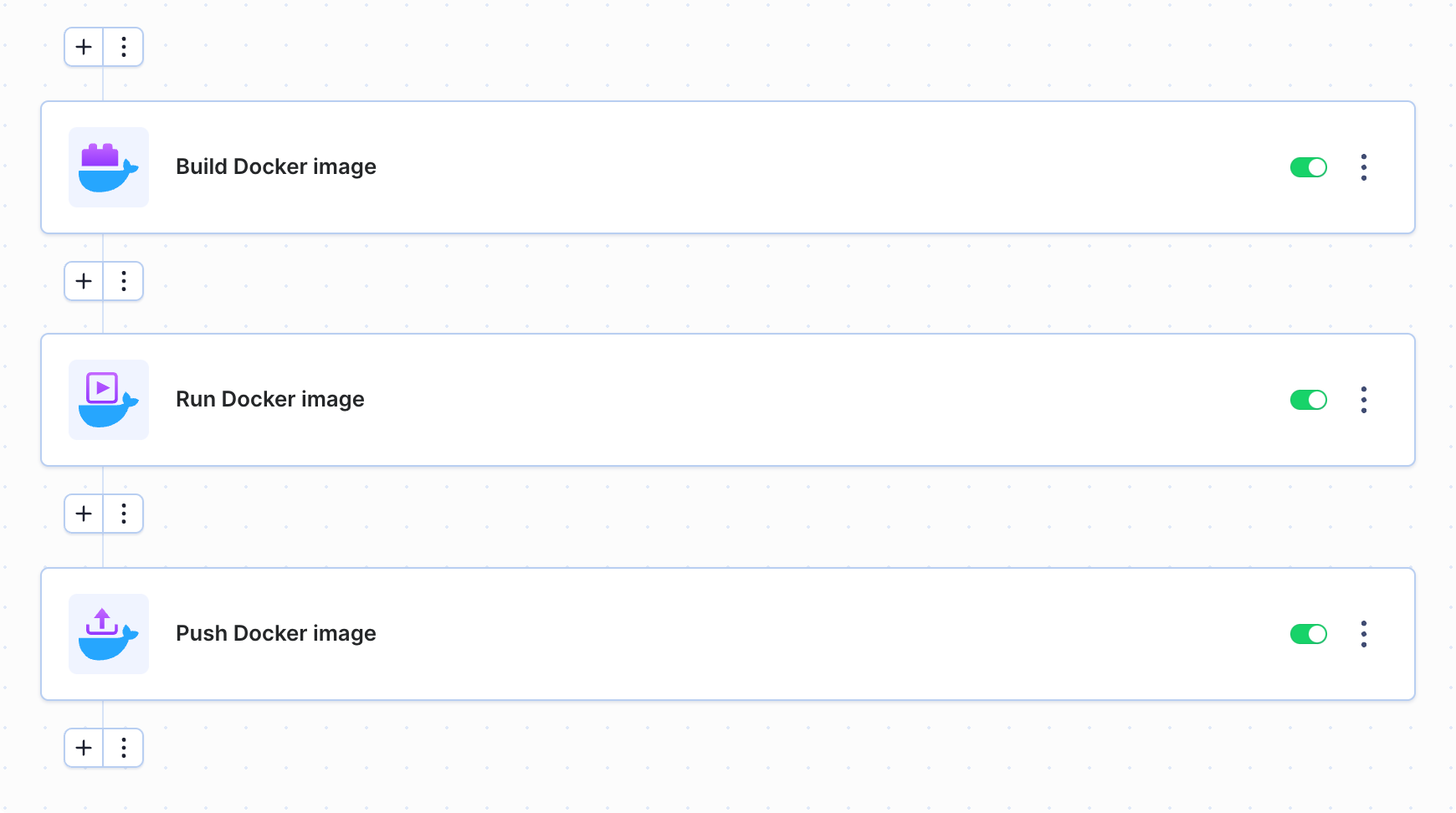 Pipeline example for Docker Hub integration