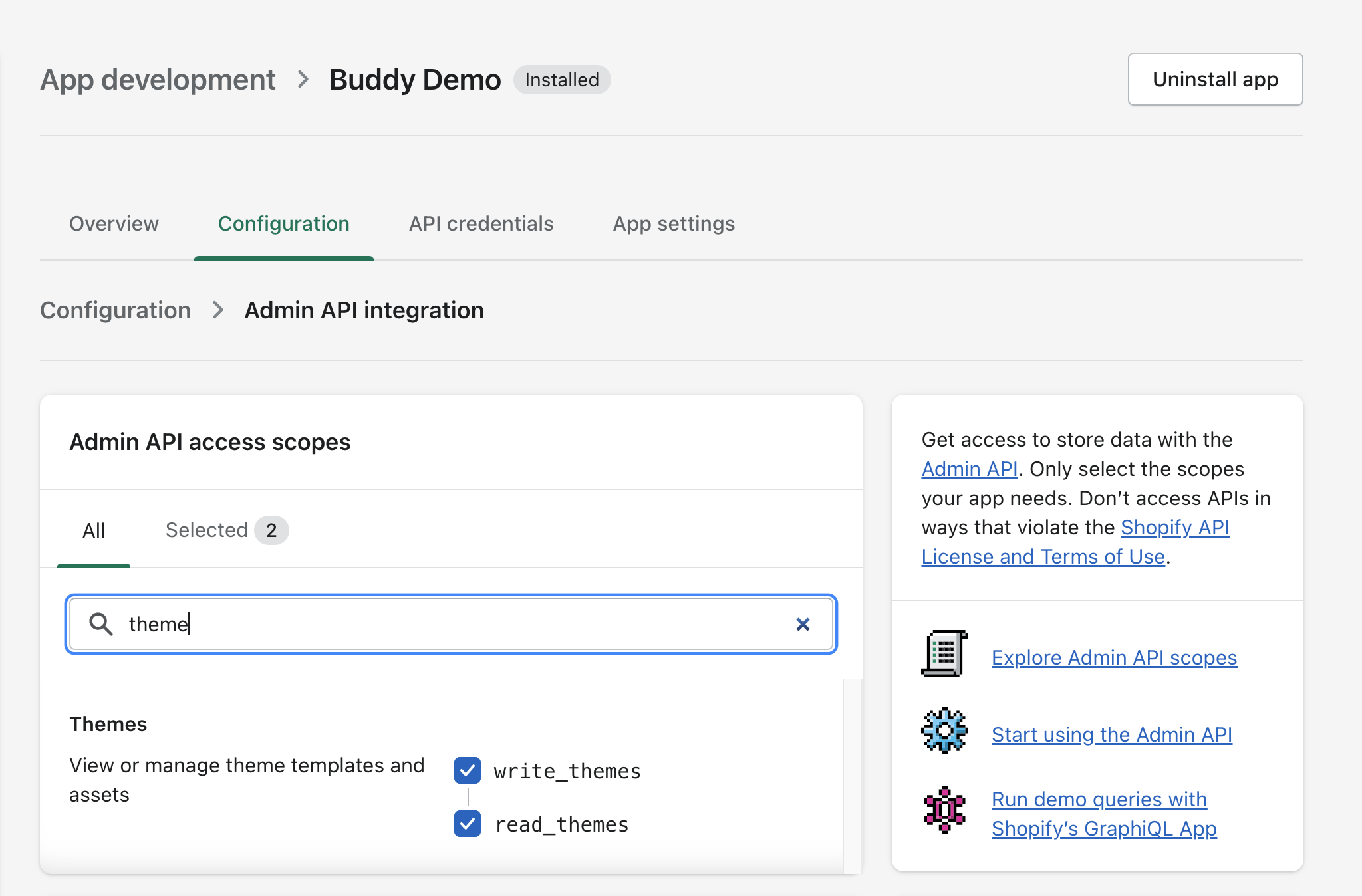 Authorization with Access Token