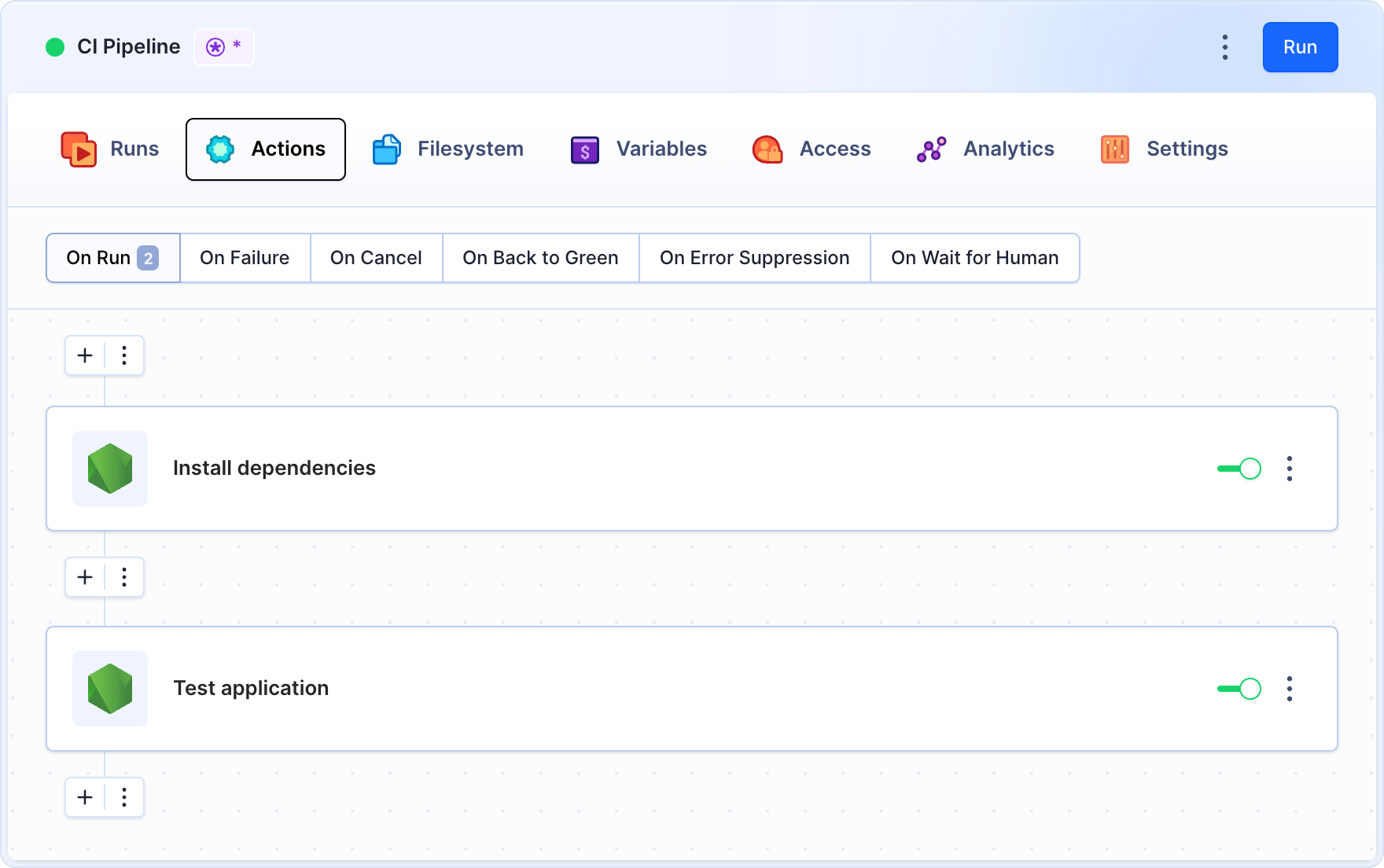 Example pipeline