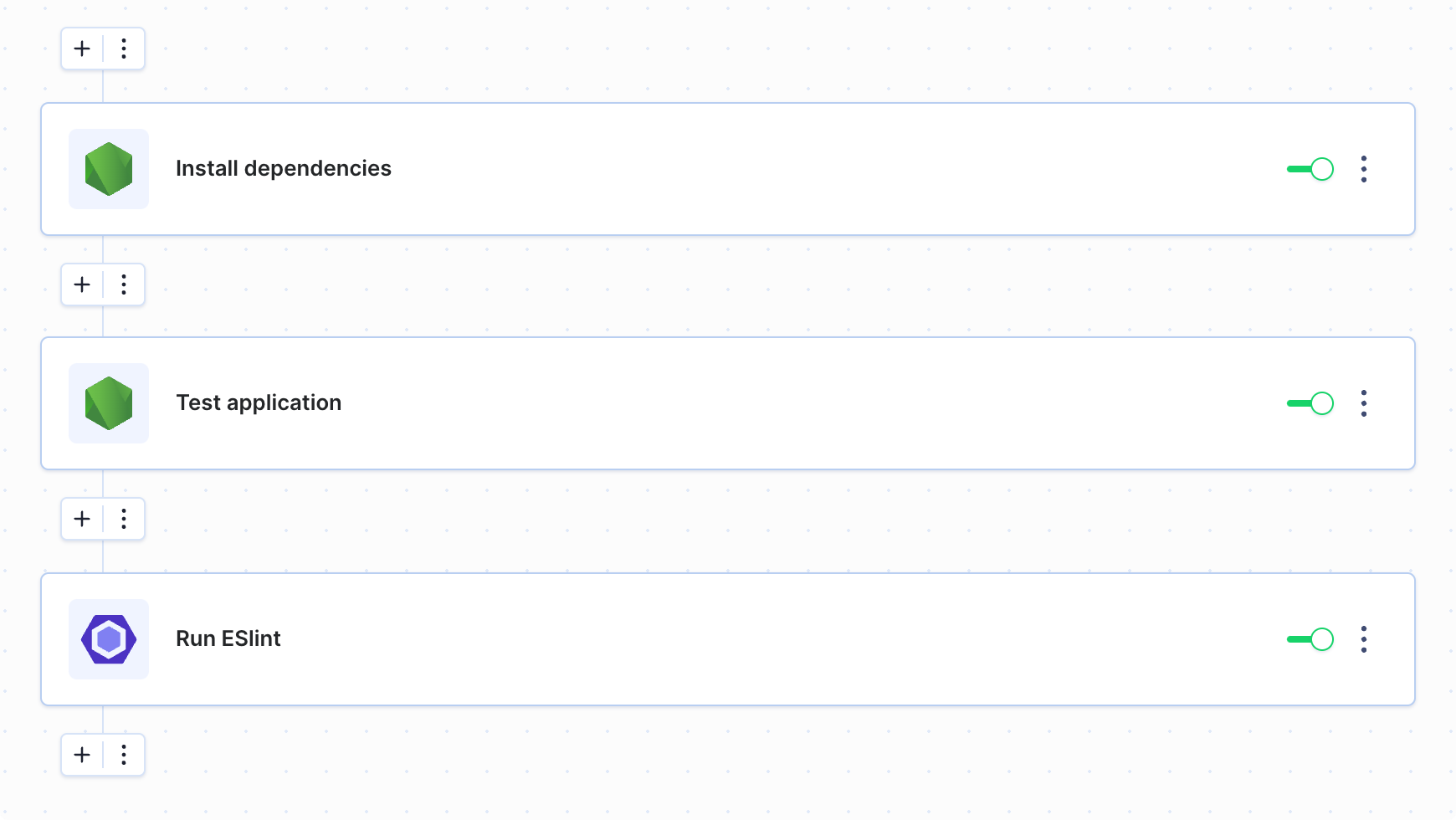 ESlint pipeline example