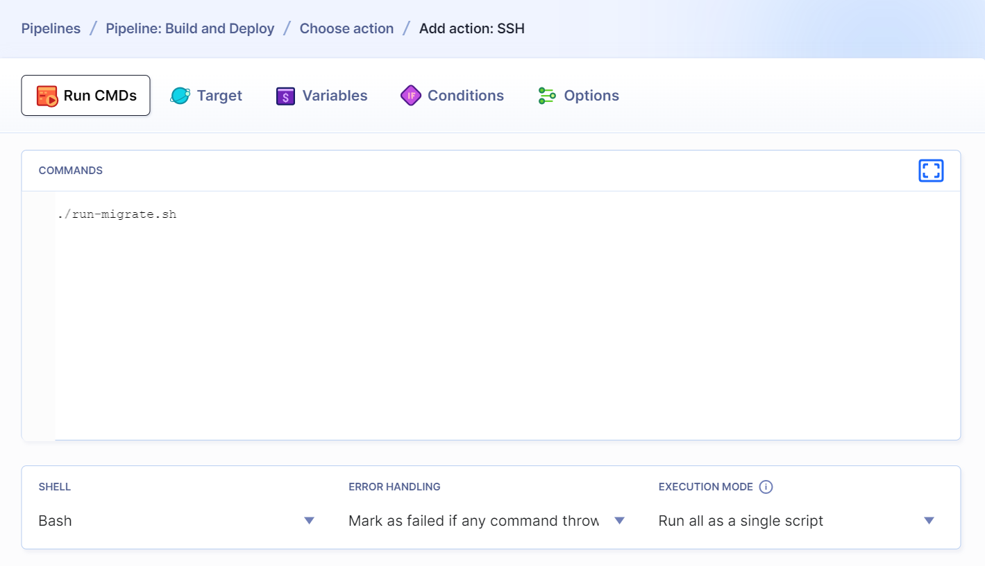 SSH configuration