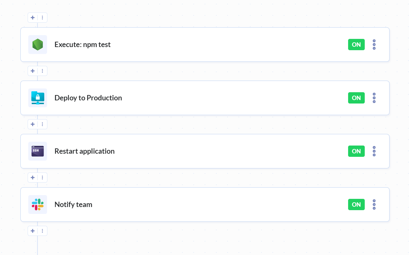 Node pipeline example