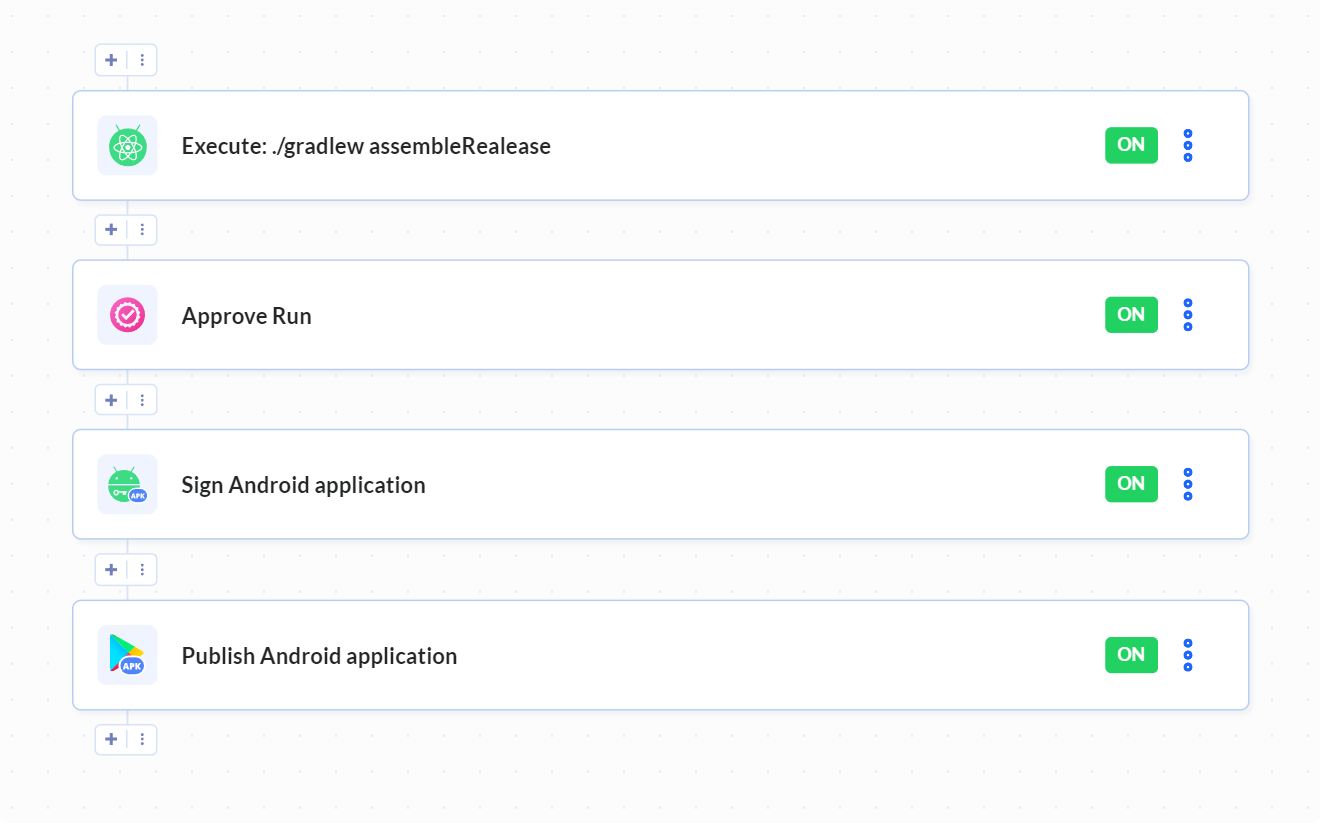 React Native pipeline example