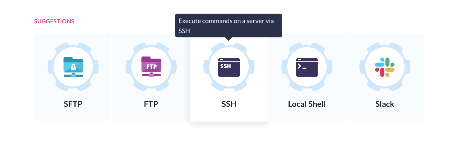 SSH action