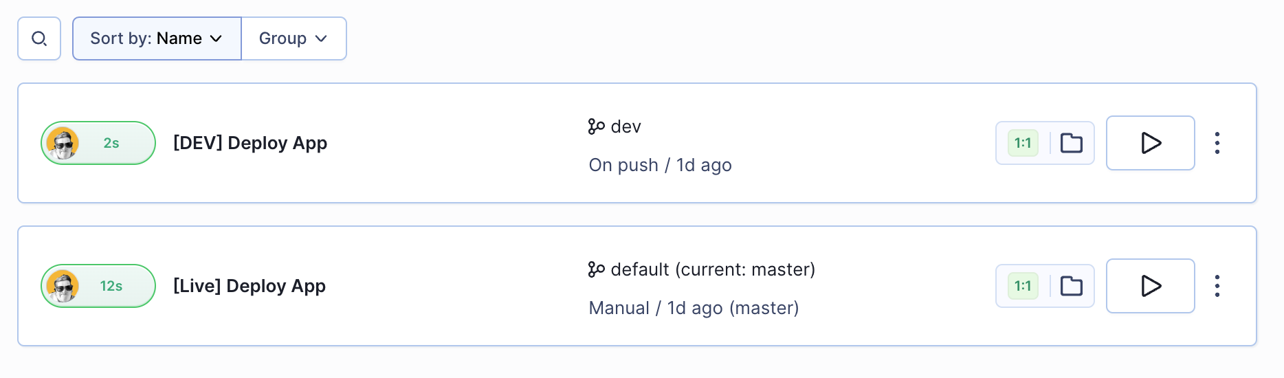 Pipeline list