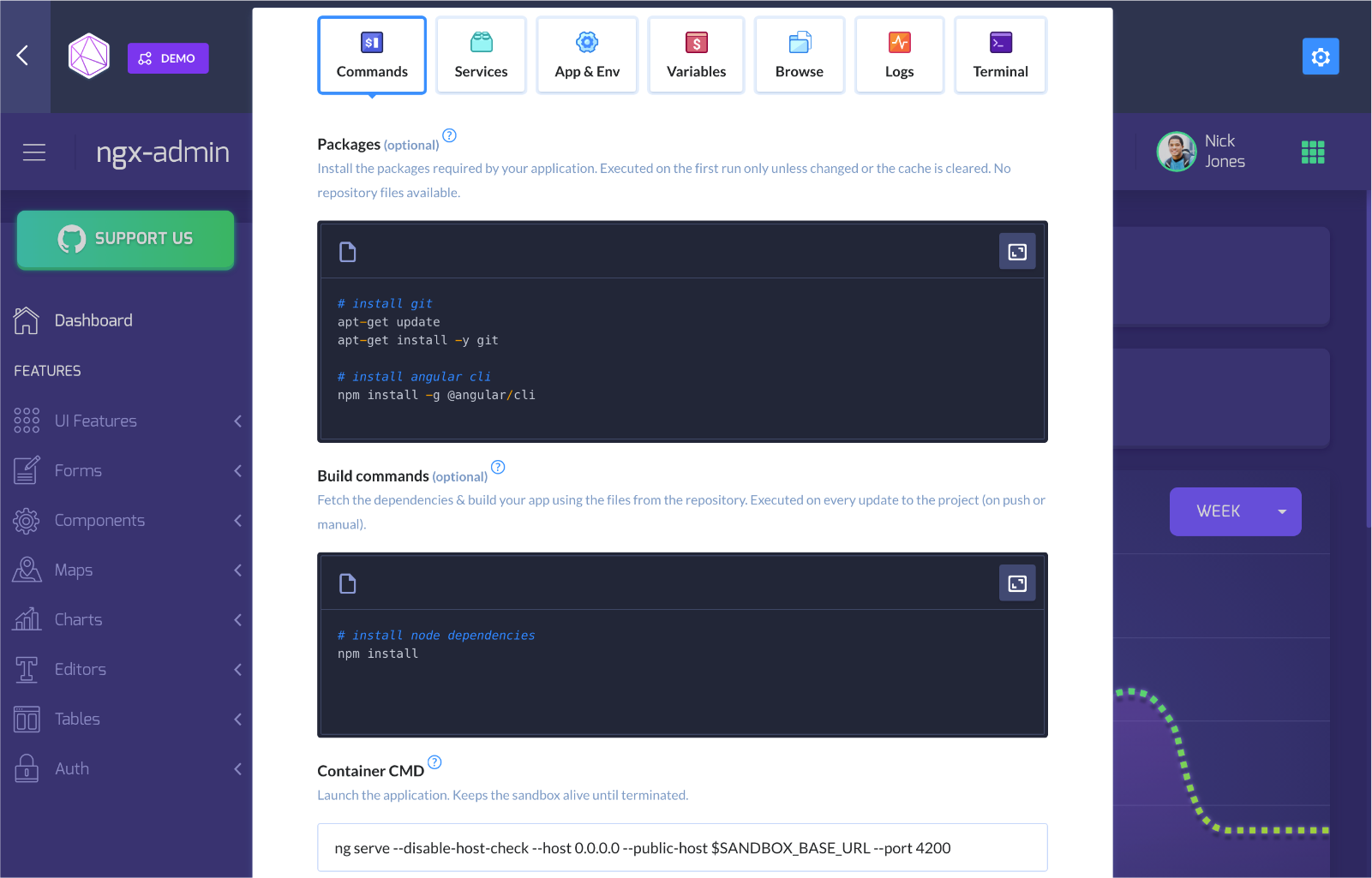 reassembly sandbox commands