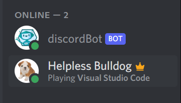 Create a custom discord bot in node js by Adapt3y